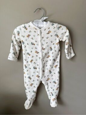 Polo by Ralph Lauren White Footed One-Piece